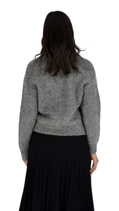 Aditi Grey Cardigan
