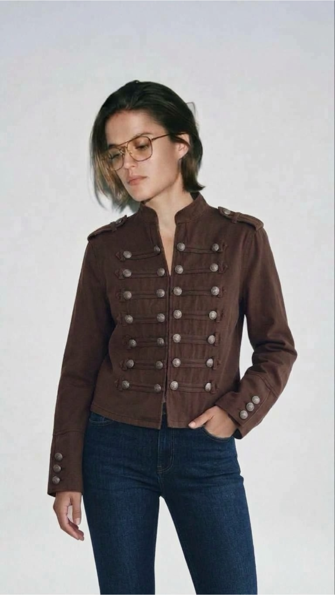 Mairy Napoleon Denim Jacket