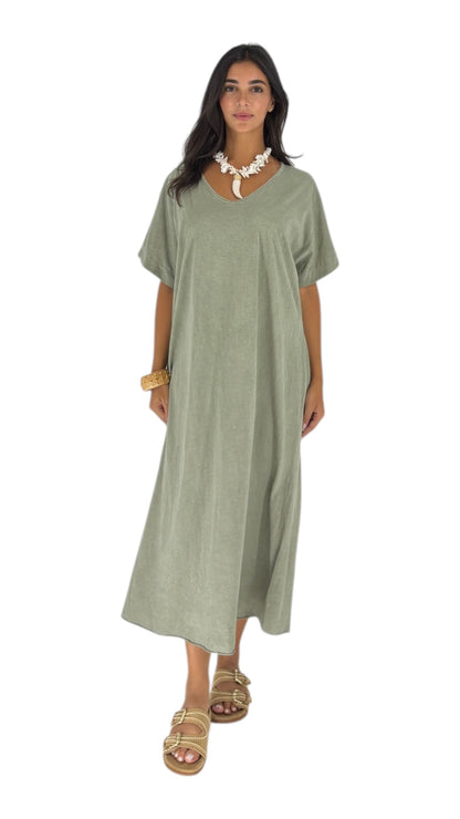 Kanta Kaki Dress