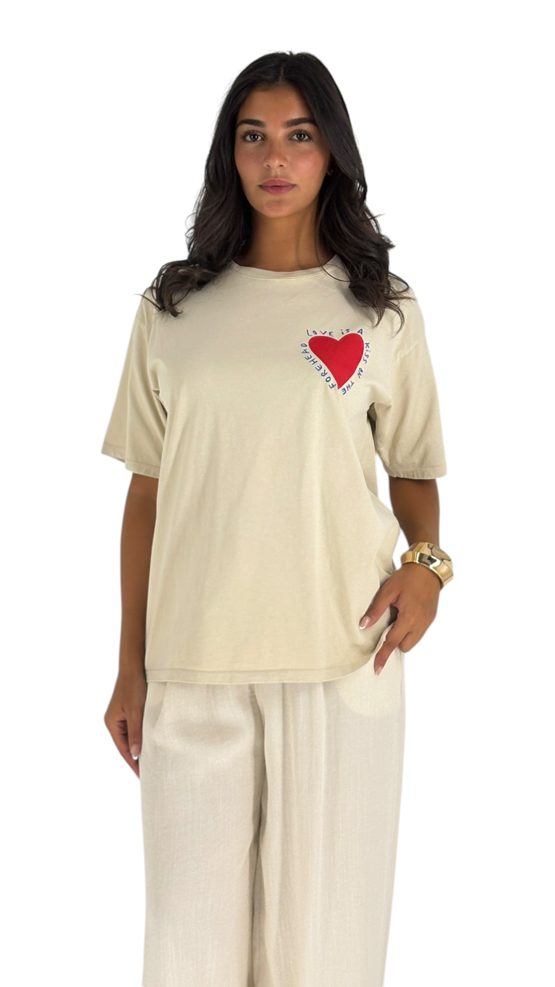 Genaf Beige T-shirt