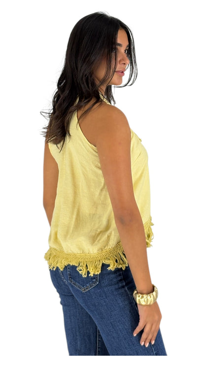 Lucia Yellow Top