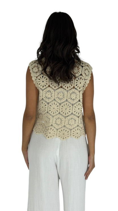 Mes Beige Vest