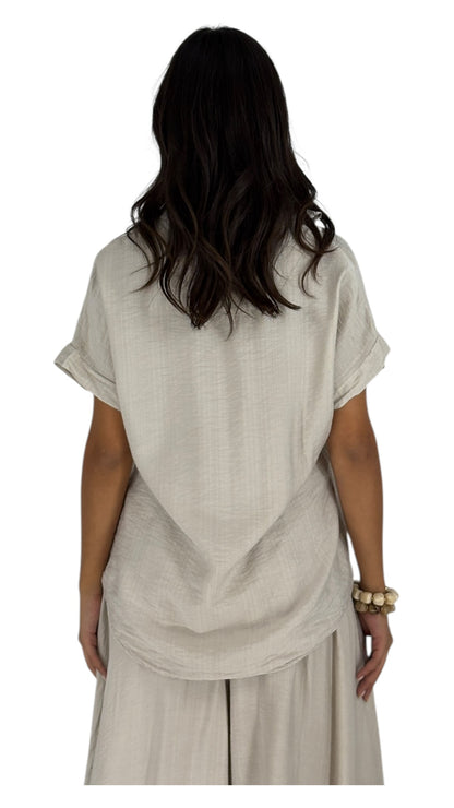 Camilla Beige Top