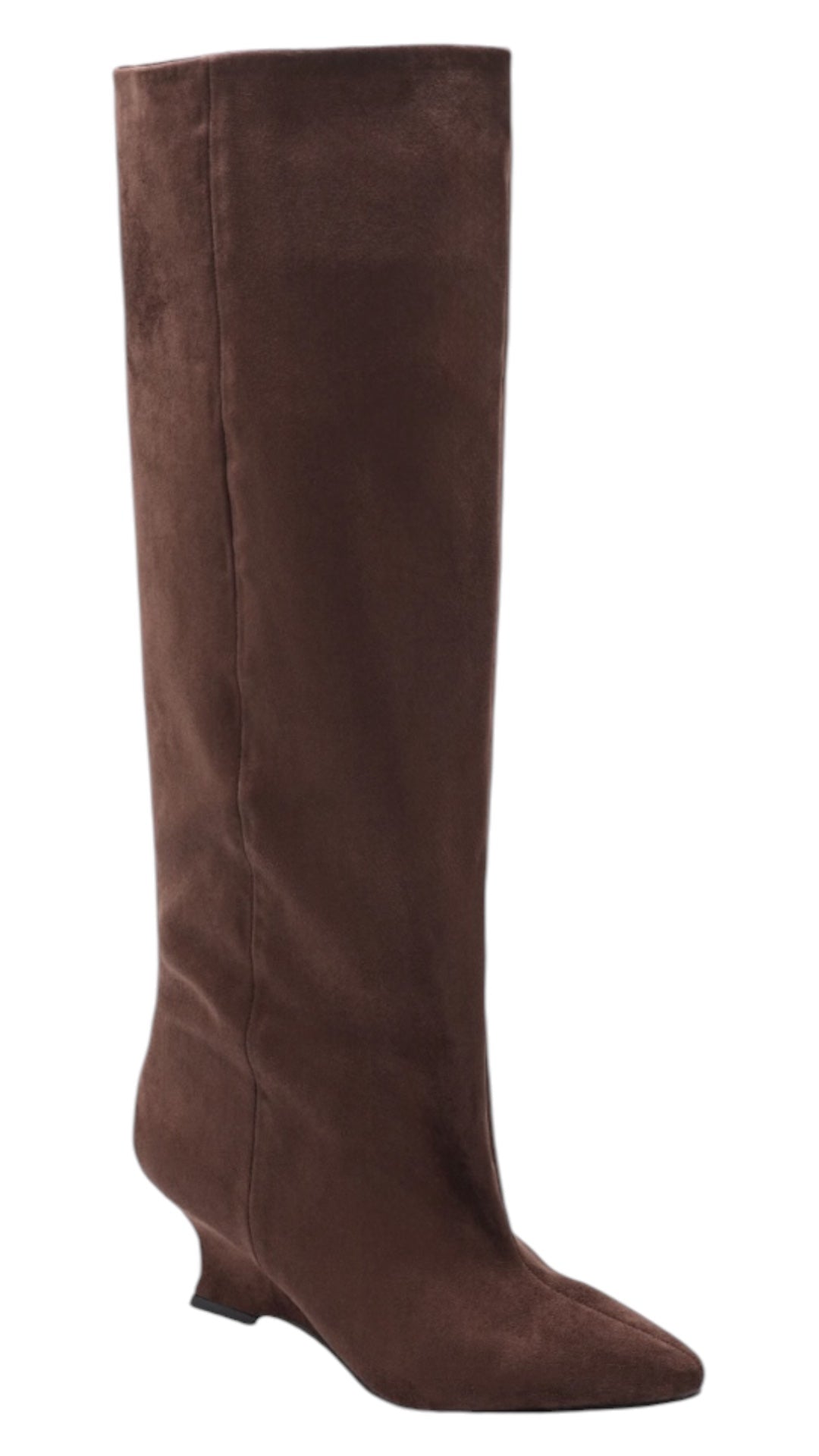 Dania High Slouchy Wedge Heel Boot