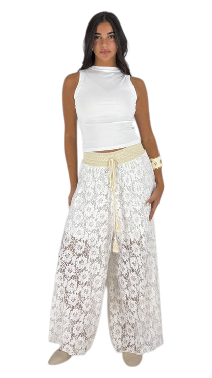 Noxton White Pants