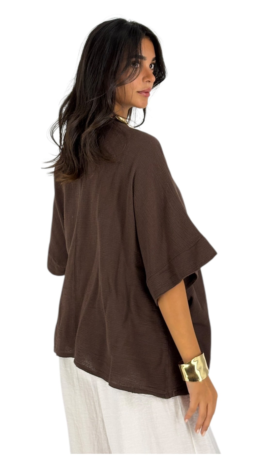Deja Brown Cardigan