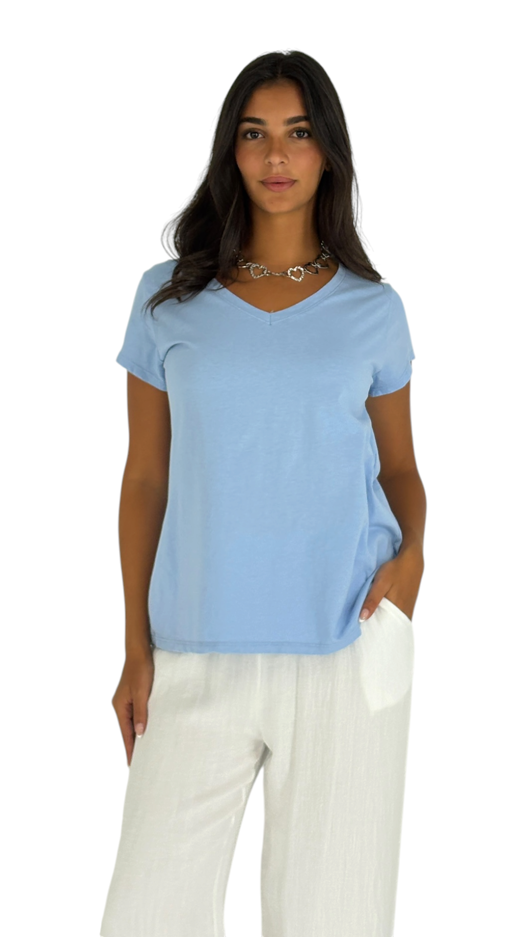 Rania Blue T-Shirt