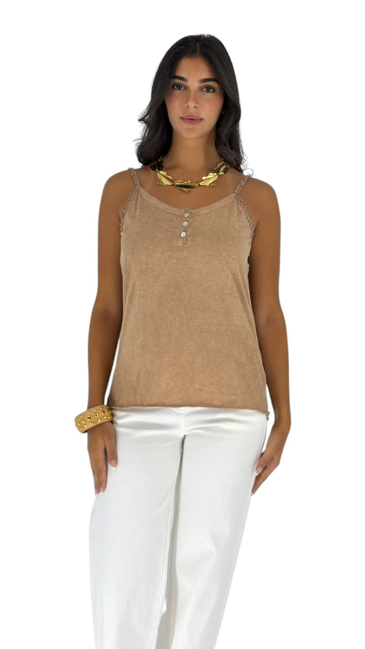 Ghaleb Camel Top