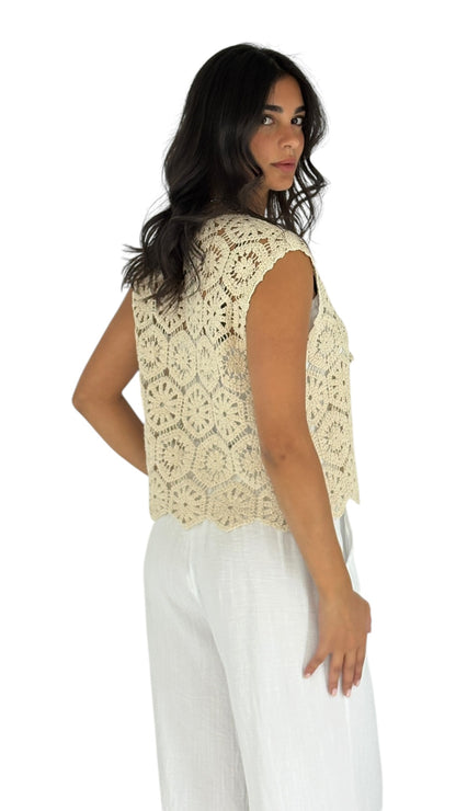 Mes Beige Vest
