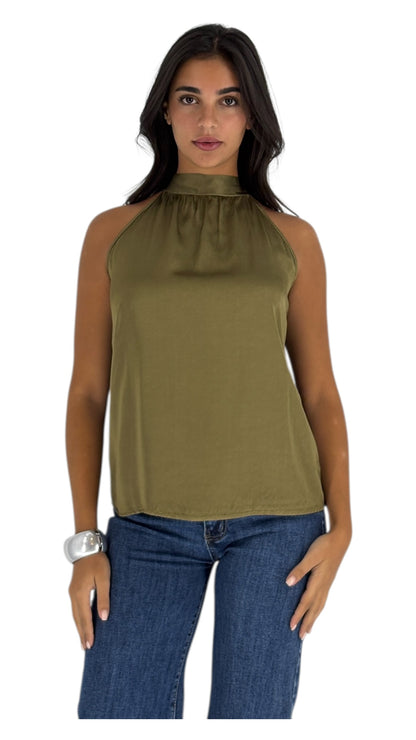 Micheal Olive green Top