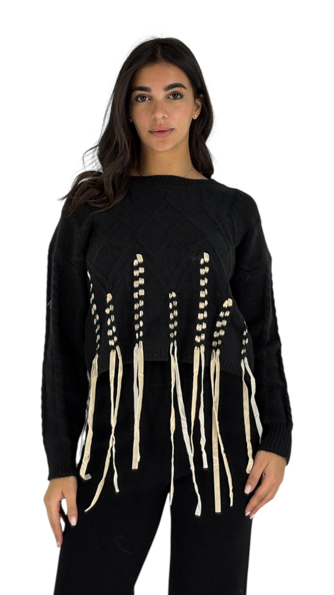 Sable Black Sweater