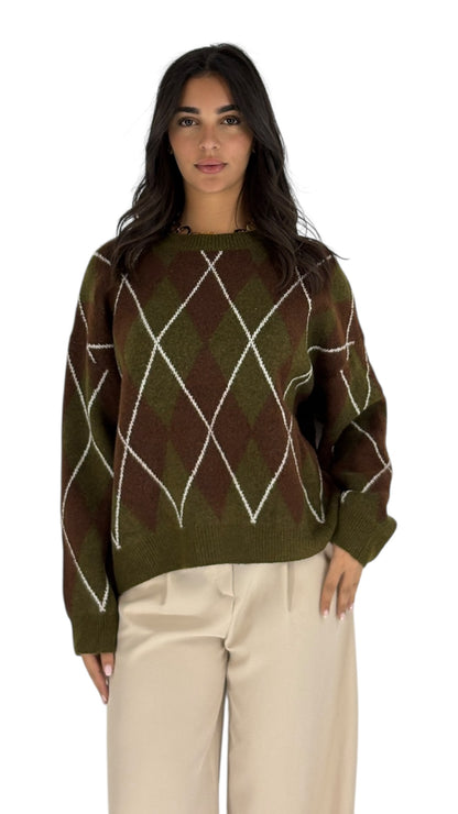 Alvara Olive Sweater