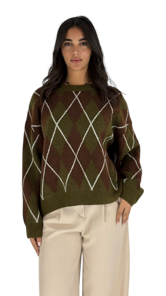Alvara Olive Sweater