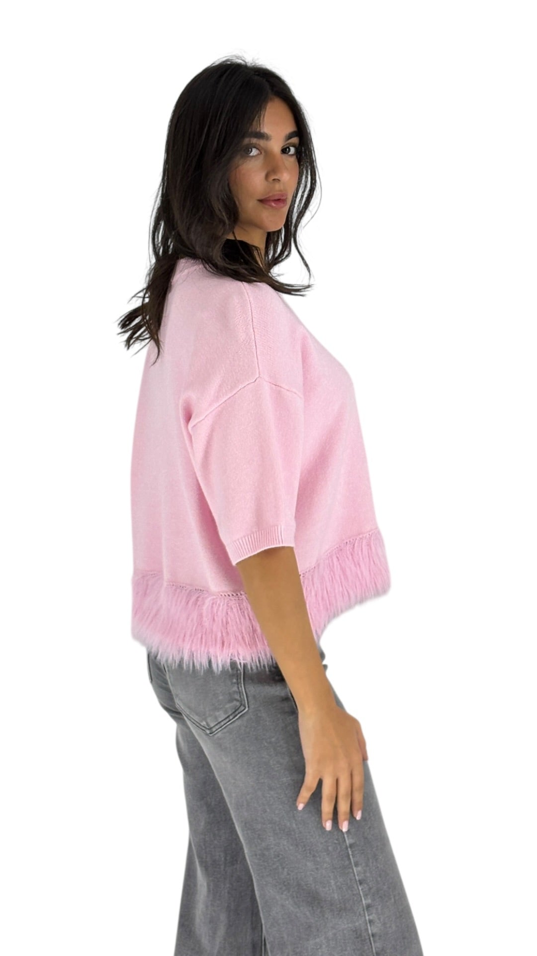 Azra Pink Top