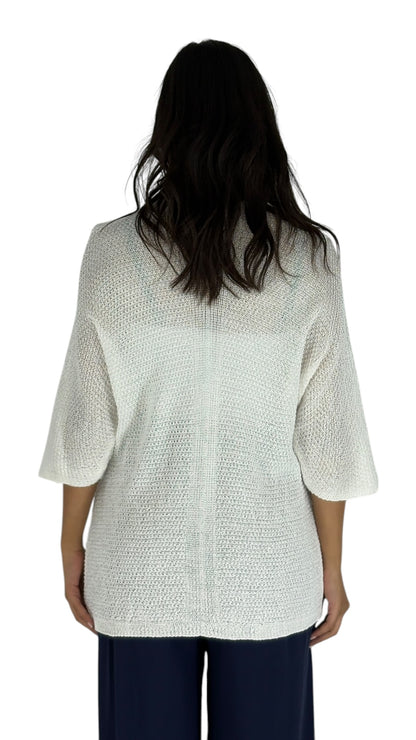 Mary White Cardigan