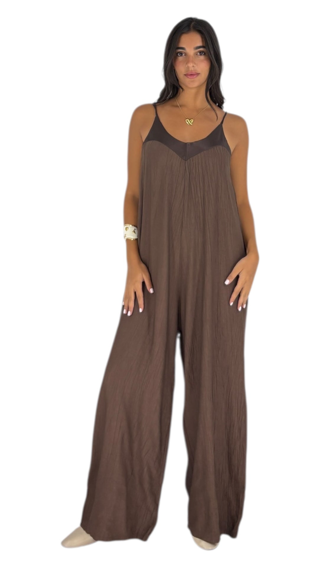 Zoya Brown Jumpsuits