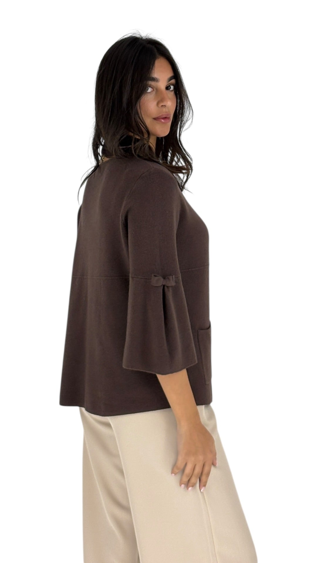 Zowi Brown Cardigan