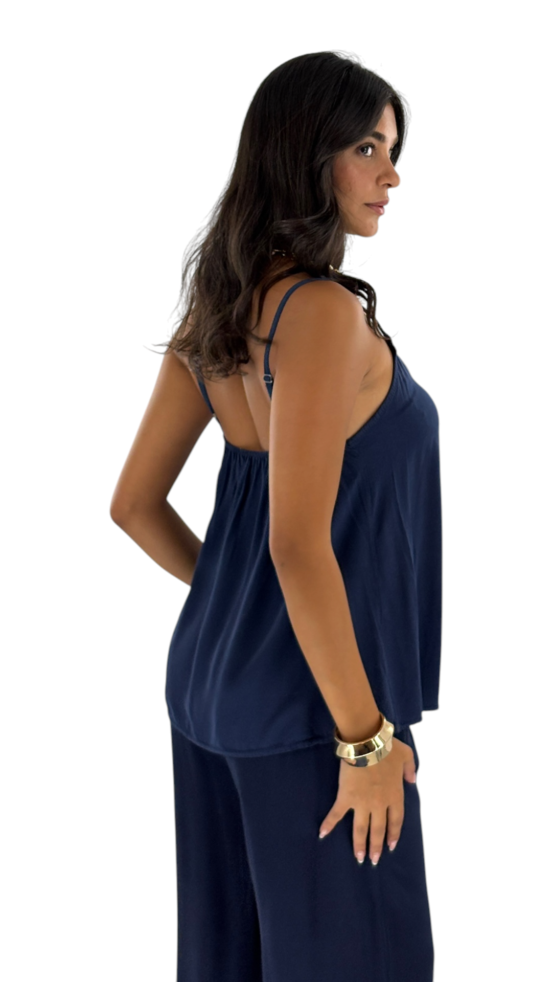Darla Navy Top