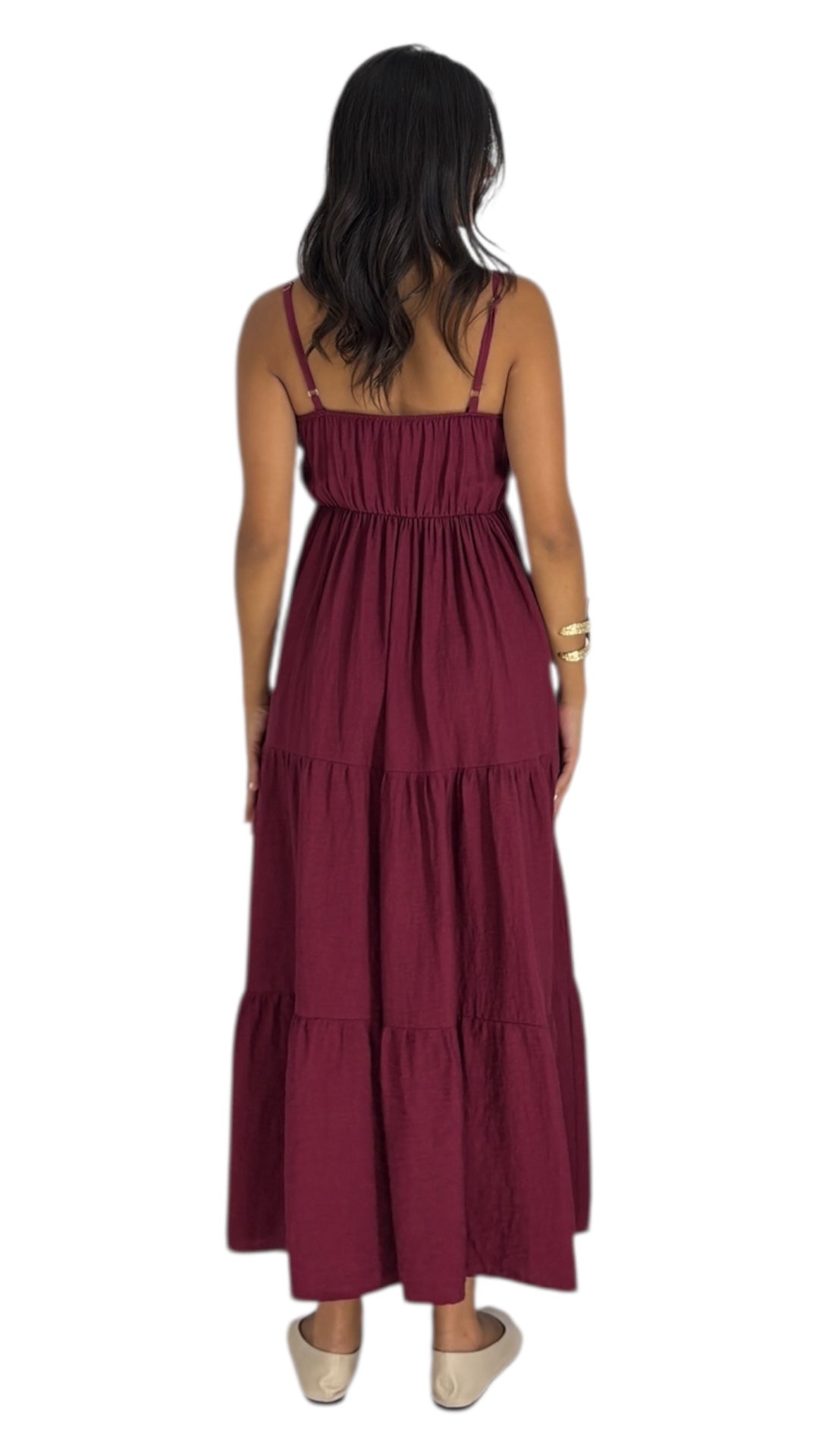 Dolly Maroon Dress