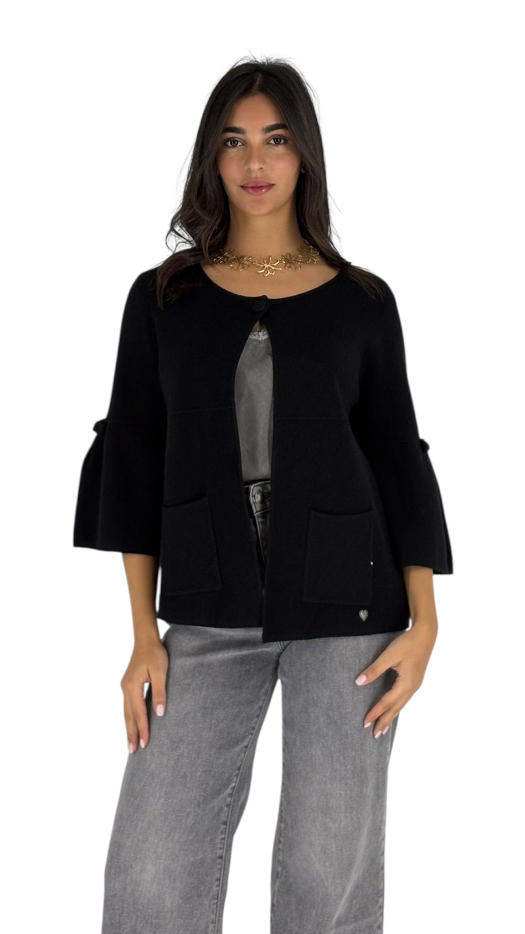 Zowi Black Cardigan