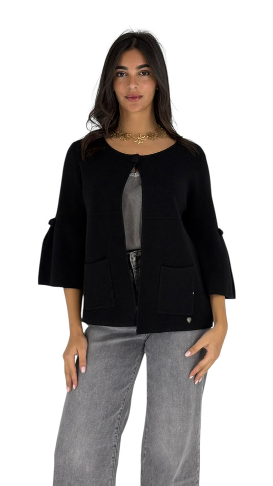 Zowi Black Cardigan
