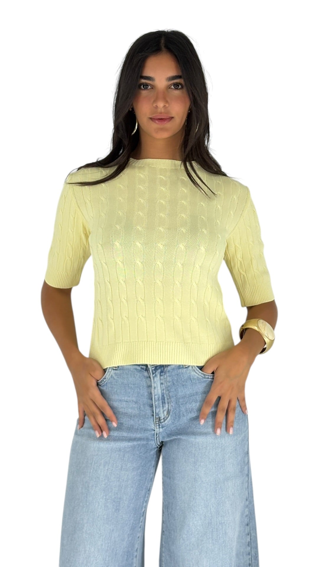 Atlee Butter Yellow Top