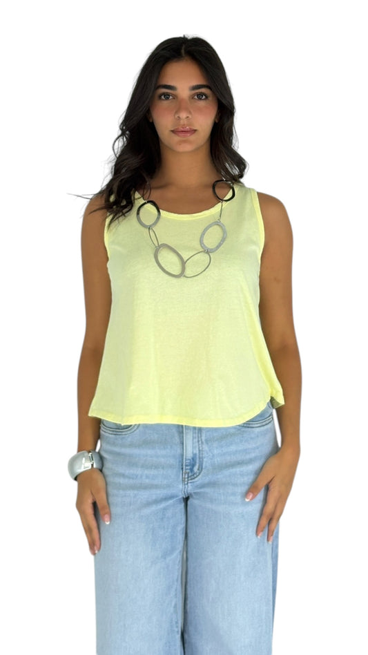 Shahd Yellow Top