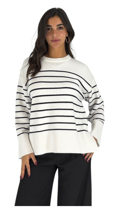 Batoul White Sweater