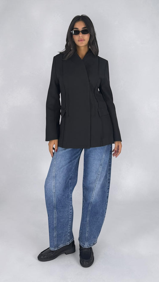 Jemi Black Blazer