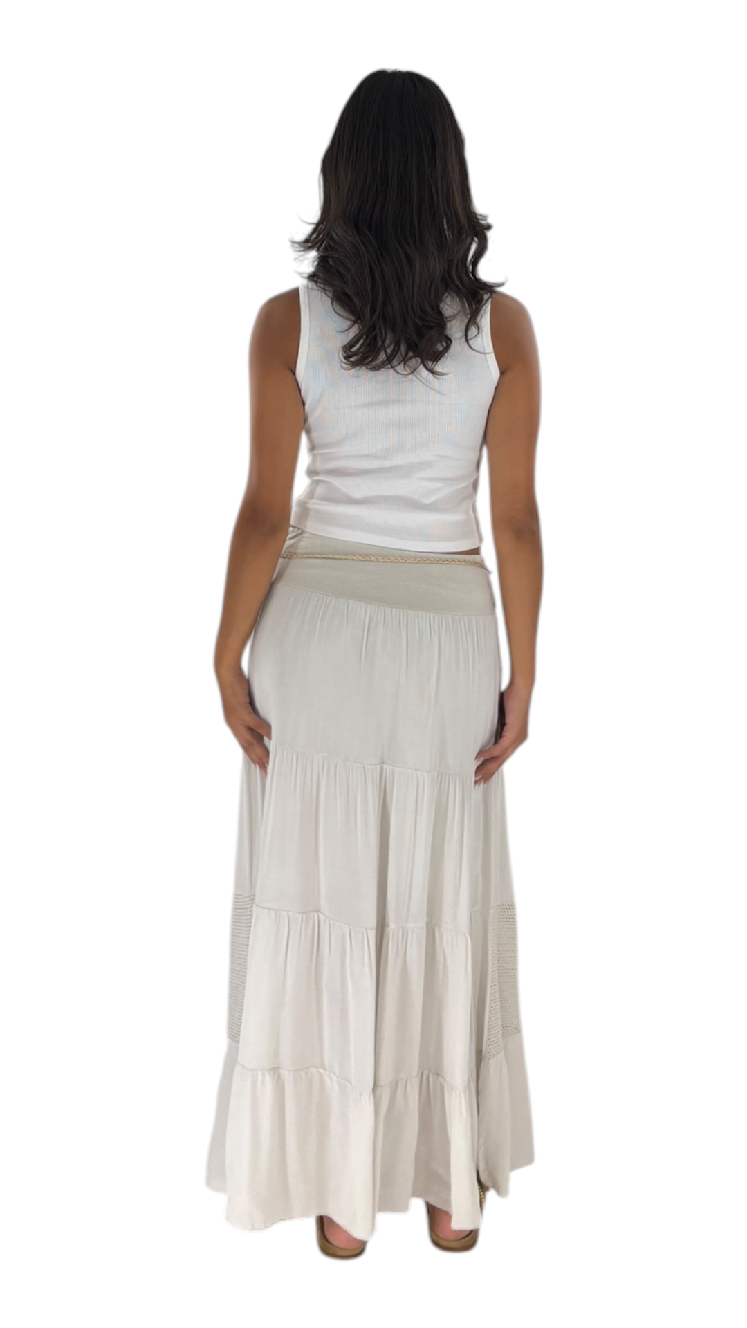 Rahaf Beige Skirt