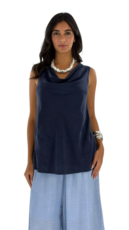 Hanna Navy Top