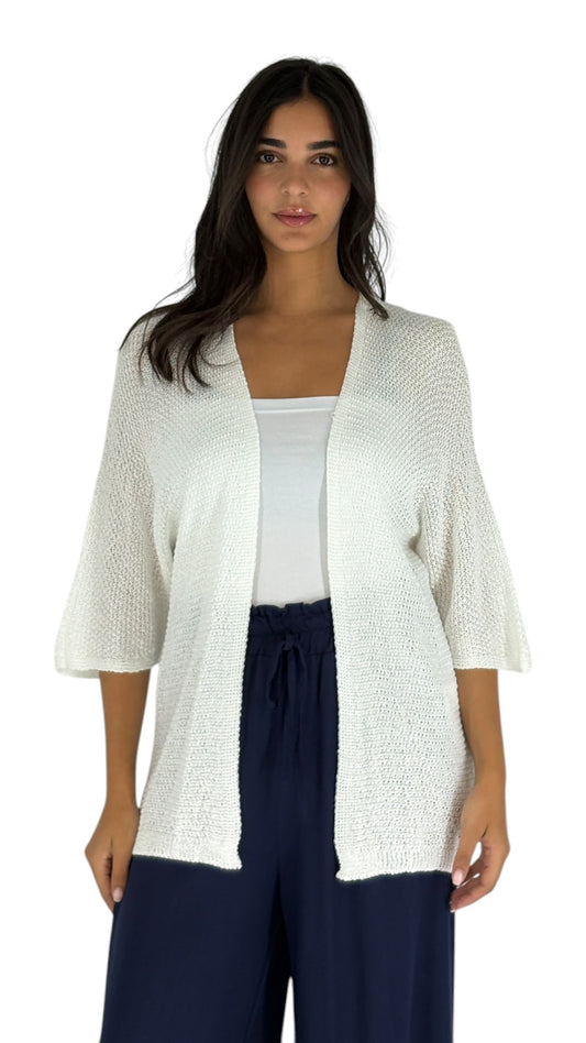 Mary White Cardigan