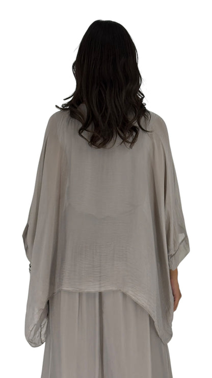 Alyas Taupe Top