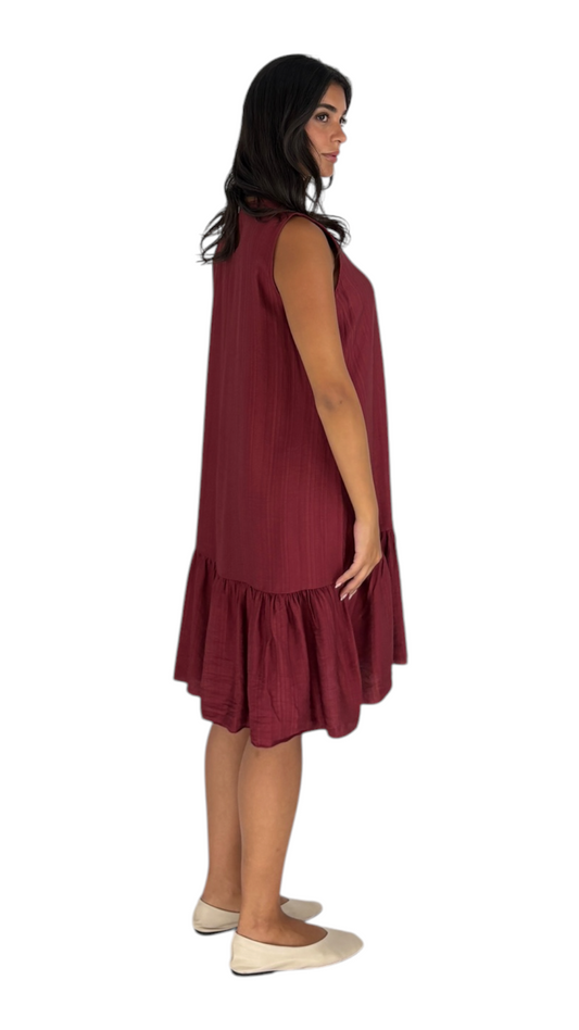 Mai Maroon dress