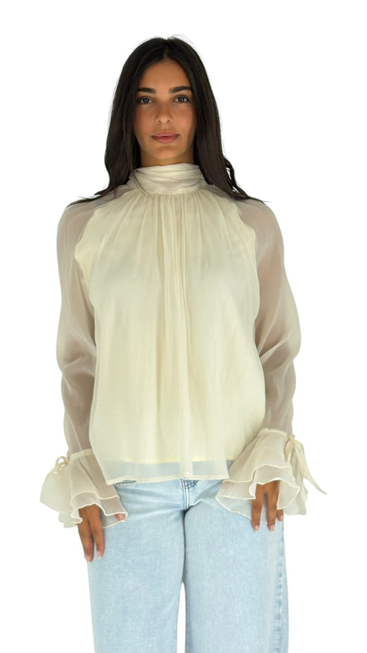 Samia Cream Blouse
