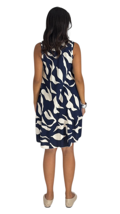 Luna Navy Dress