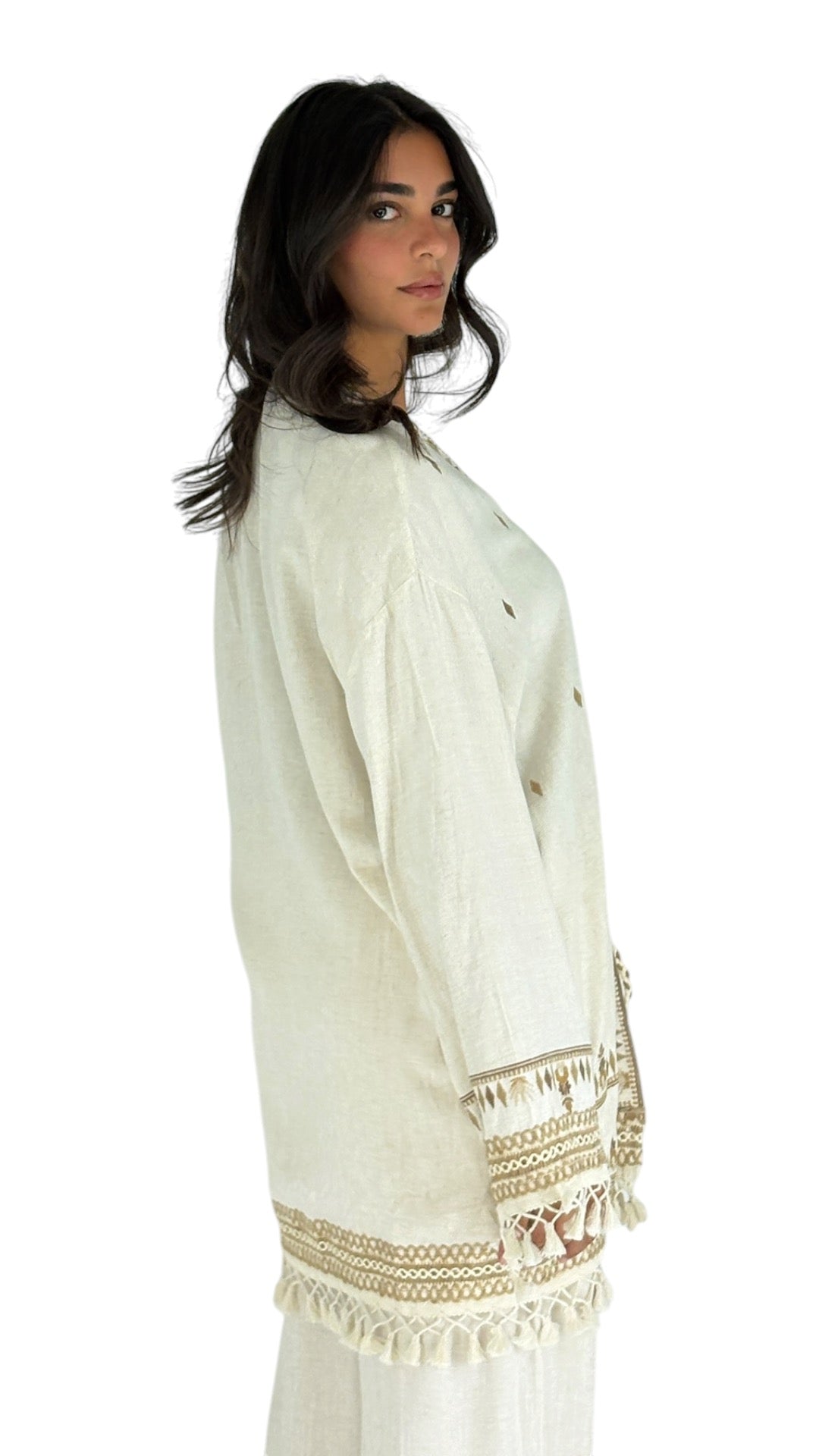 Nova Beige Cardigan