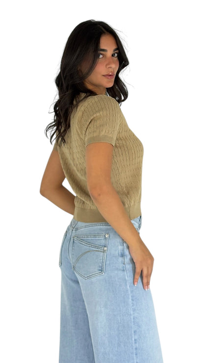 Brille Camel Top