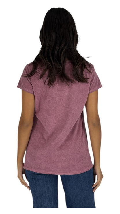 Lacey Mauve T-shirt