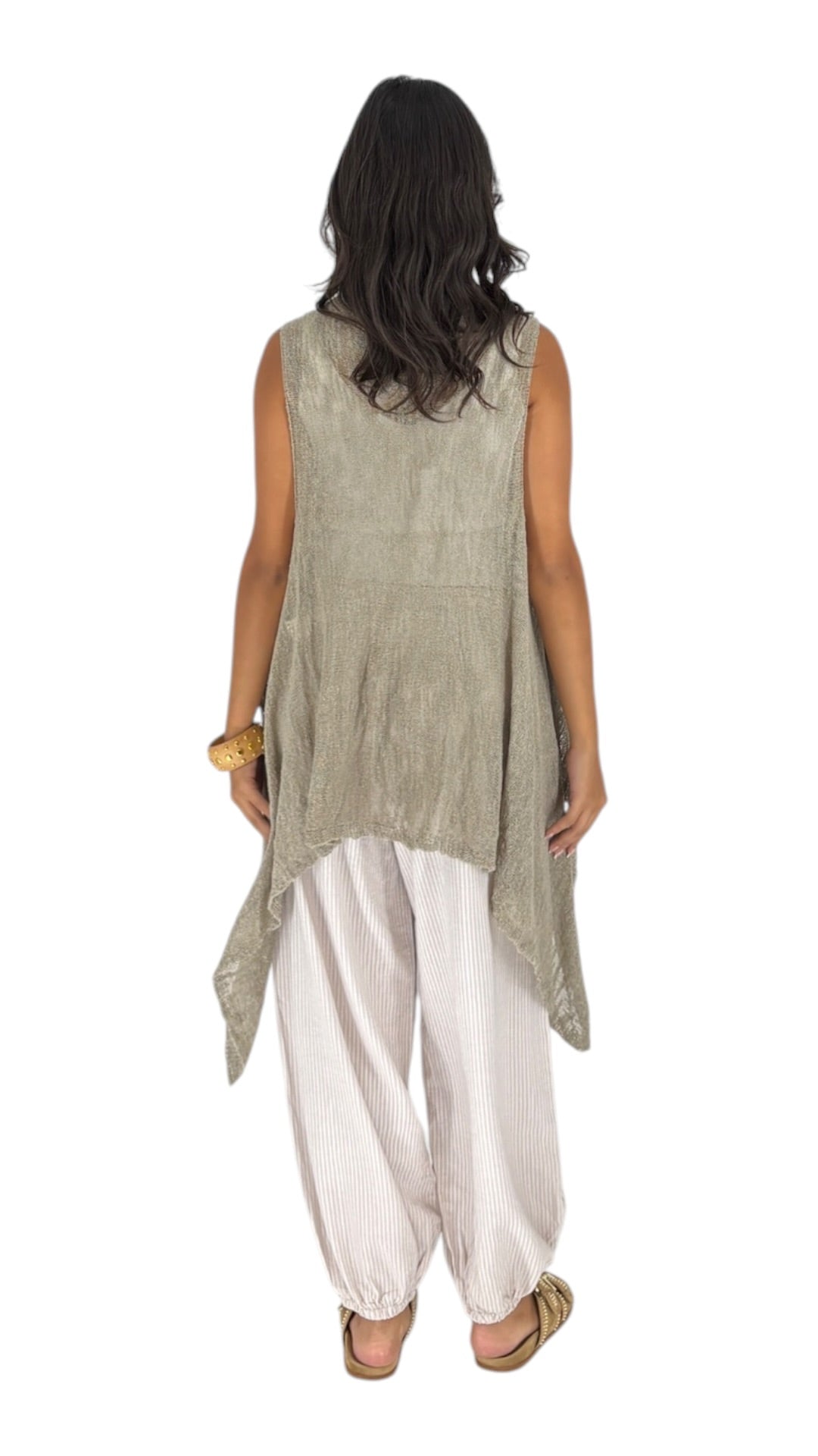 Josie Taupe Vest