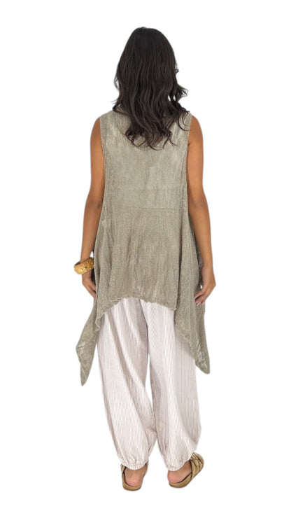 Josie Taupe Vest