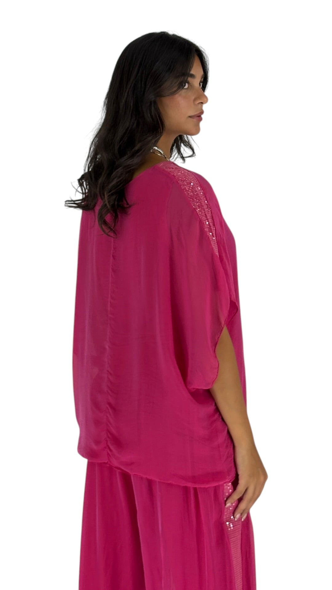Alia Fuchsia Top