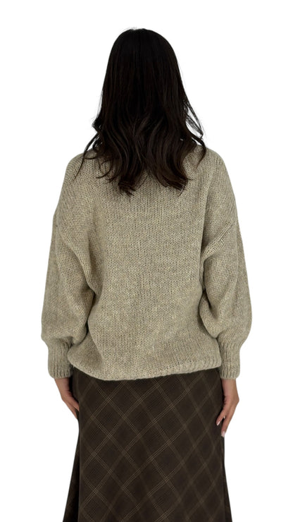 Nazli Camel Sweater