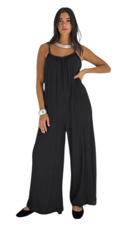 Ozzy Black Jumpsuit