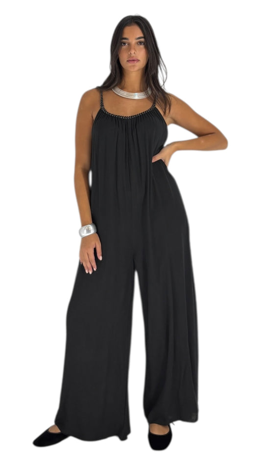 Ozzy Black Jumpsuit
