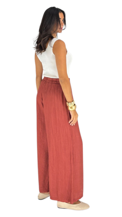 Cora Salmon Pants