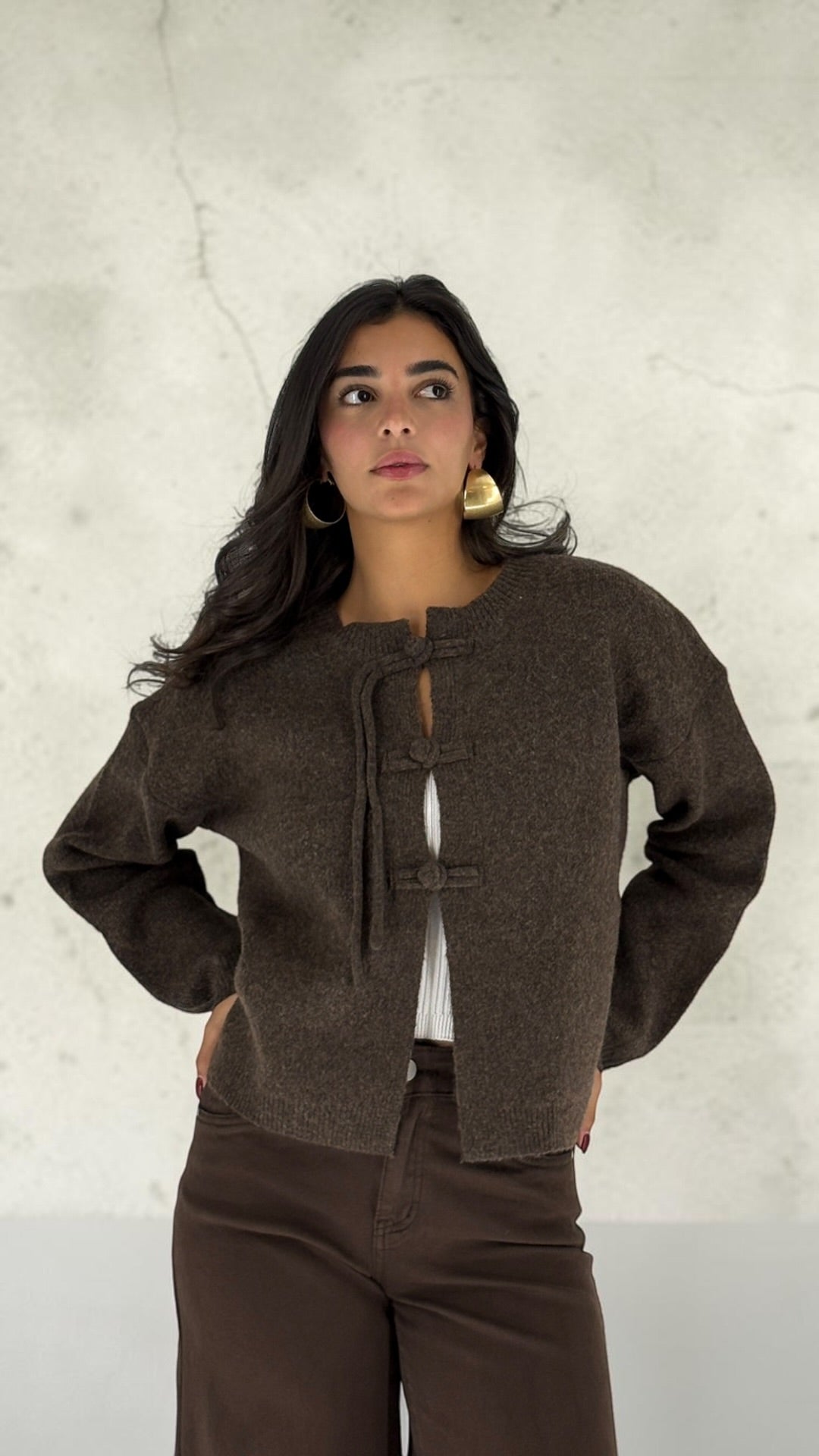 Mars Toggle-Button Cardigan