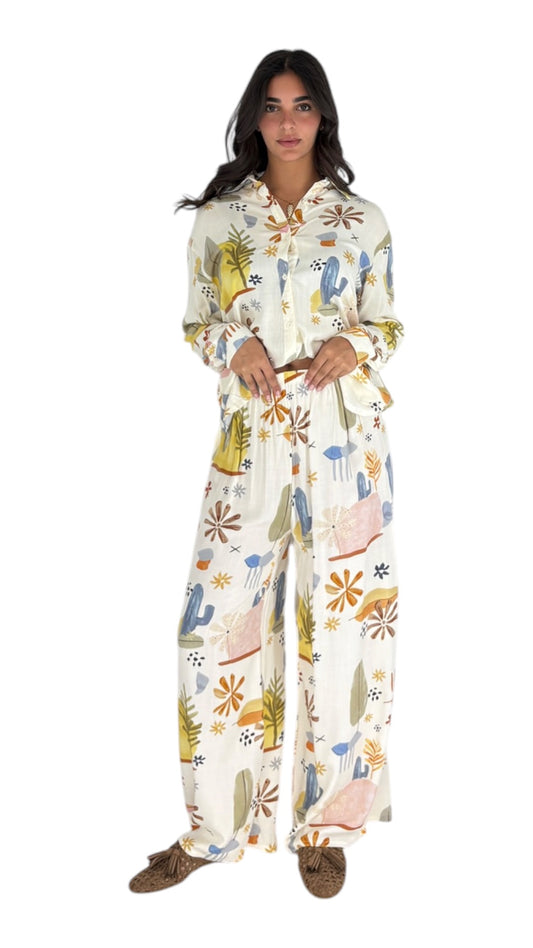Jolen Colorful Pant