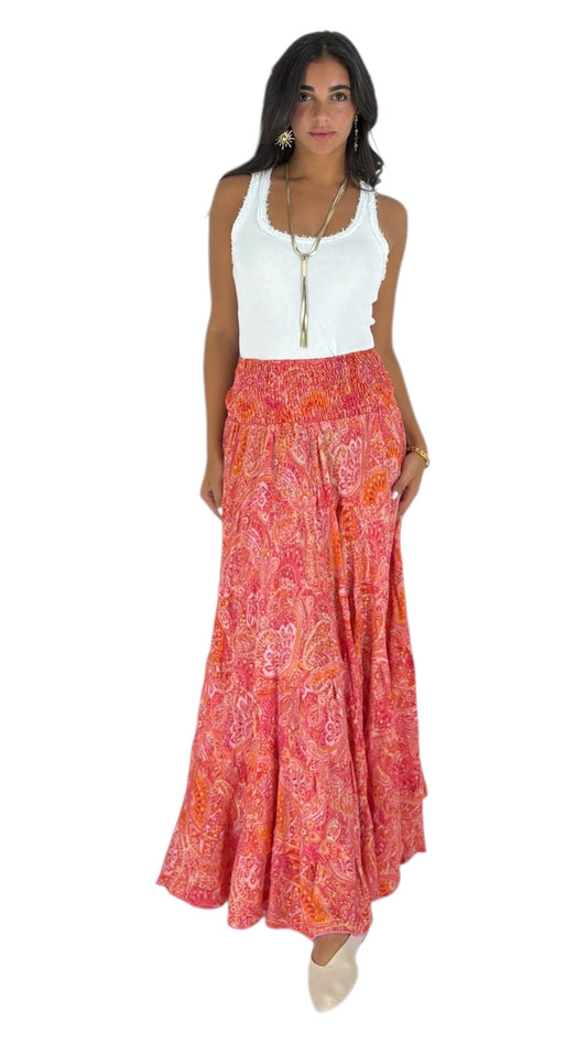 Virona Pink/Orange Skirt