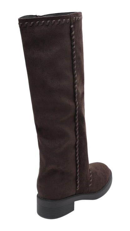 Lana High Boots with Suede Effect